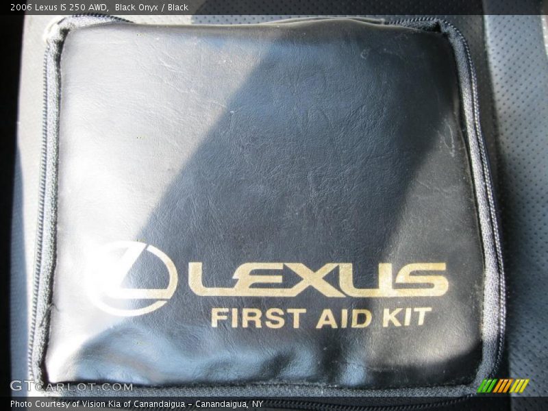 Black Onyx / Black 2006 Lexus IS 250 AWD