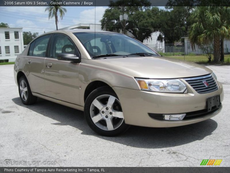 Golden Cashmere / Beige 2006 Saturn ION 3 Sedan