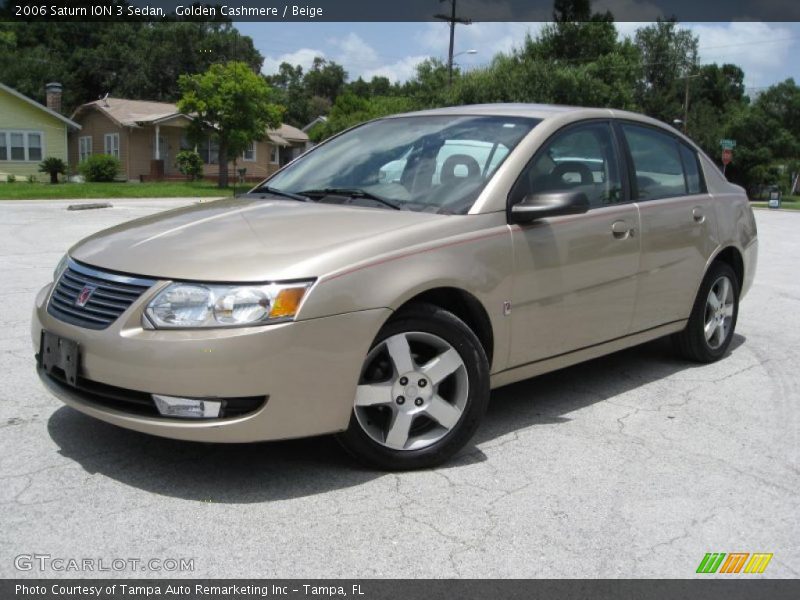 Golden Cashmere / Beige 2006 Saturn ION 3 Sedan