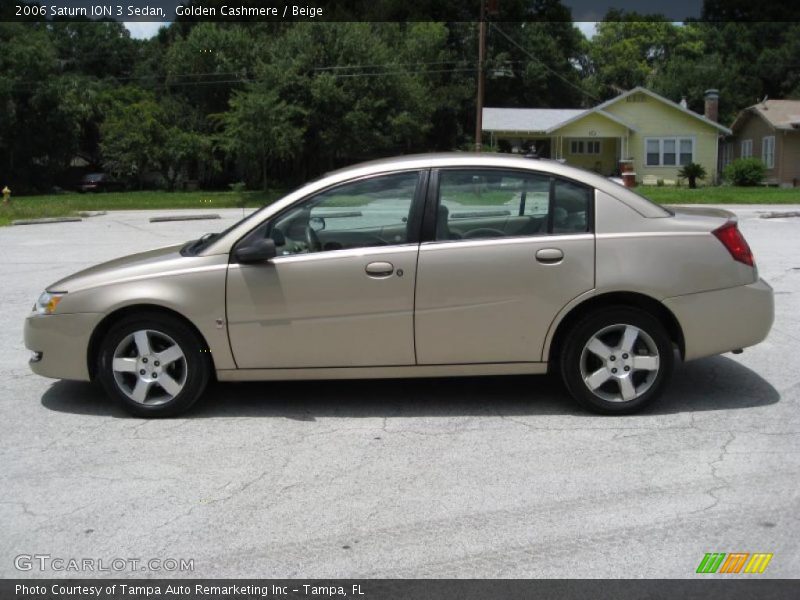 Golden Cashmere / Beige 2006 Saturn ION 3 Sedan