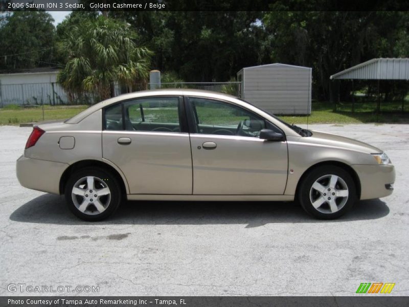 Golden Cashmere / Beige 2006 Saturn ION 3 Sedan