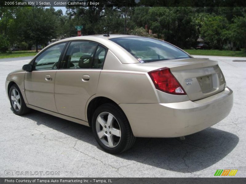Golden Cashmere / Beige 2006 Saturn ION 3 Sedan