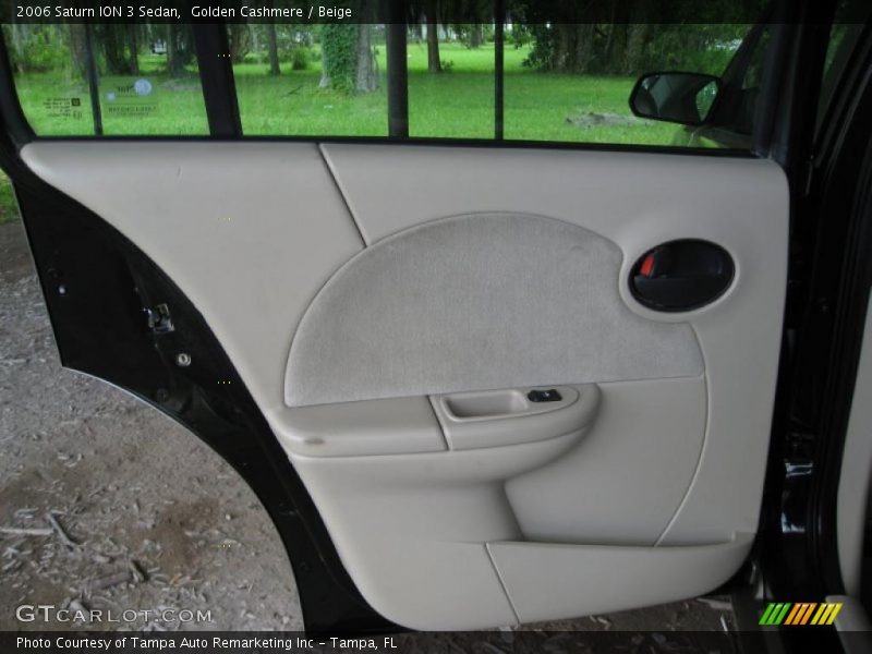 Golden Cashmere / Beige 2006 Saturn ION 3 Sedan