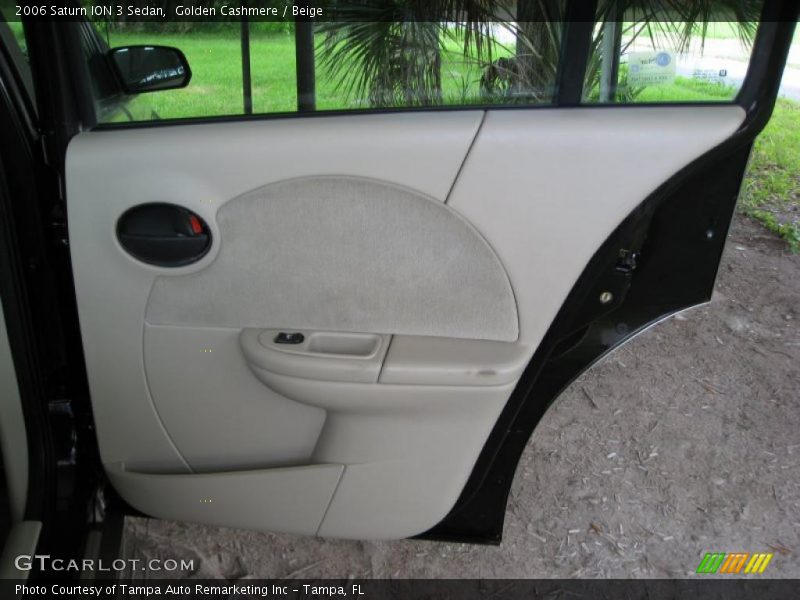 Golden Cashmere / Beige 2006 Saturn ION 3 Sedan