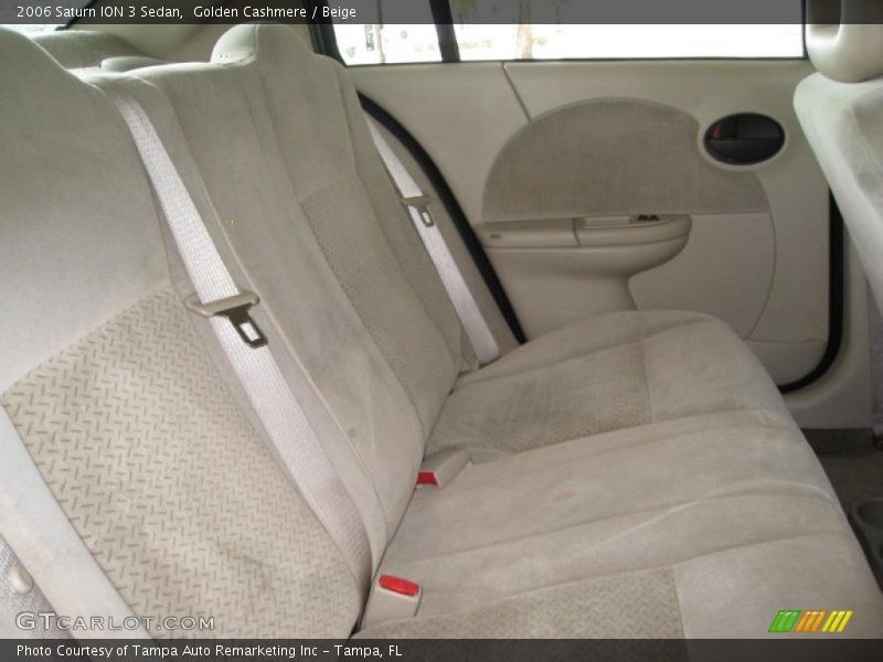 Golden Cashmere / Beige 2006 Saturn ION 3 Sedan