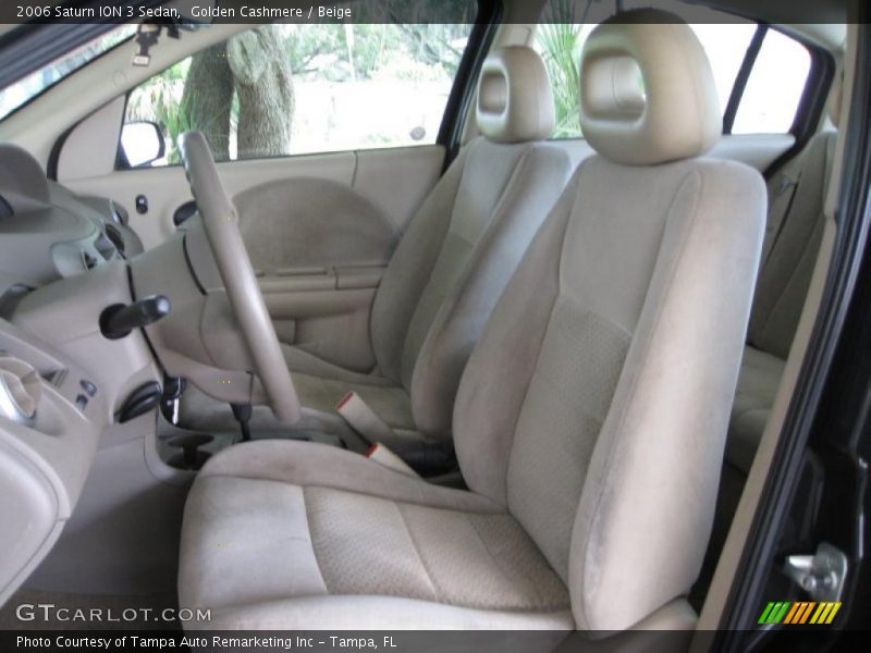 Golden Cashmere / Beige 2006 Saturn ION 3 Sedan