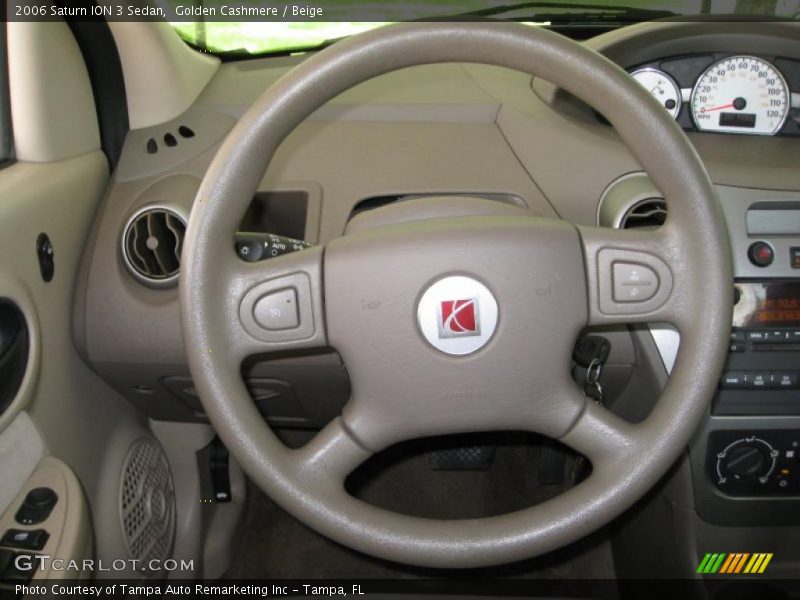 Golden Cashmere / Beige 2006 Saturn ION 3 Sedan