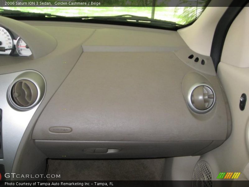 Golden Cashmere / Beige 2006 Saturn ION 3 Sedan