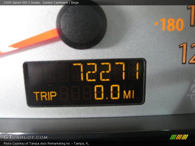 Golden Cashmere / Beige 2006 Saturn ION 3 Sedan