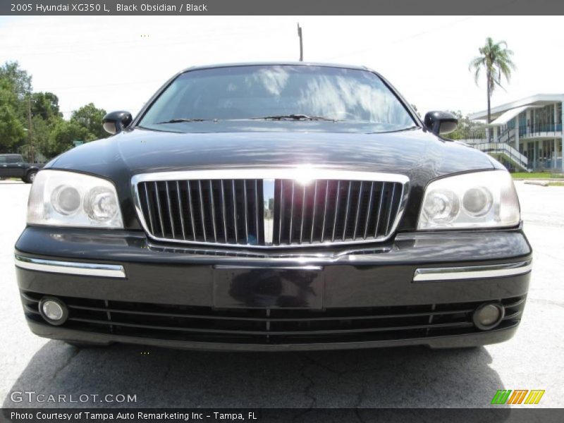 Black Obsidian / Black 2005 Hyundai XG350 L