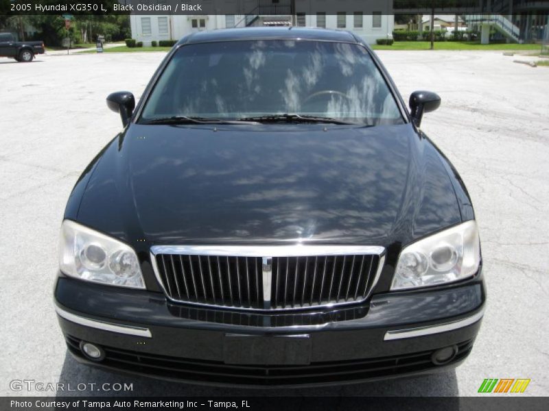 Black Obsidian / Black 2005 Hyundai XG350 L