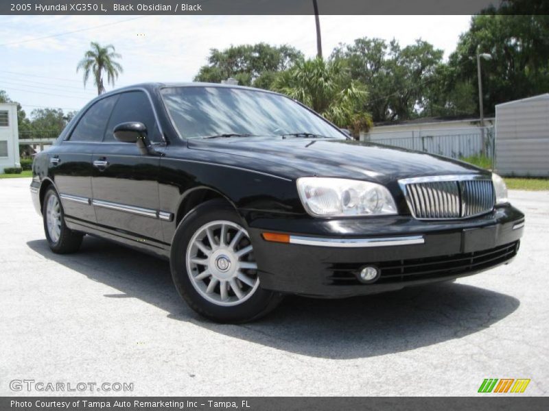 Black Obsidian / Black 2005 Hyundai XG350 L