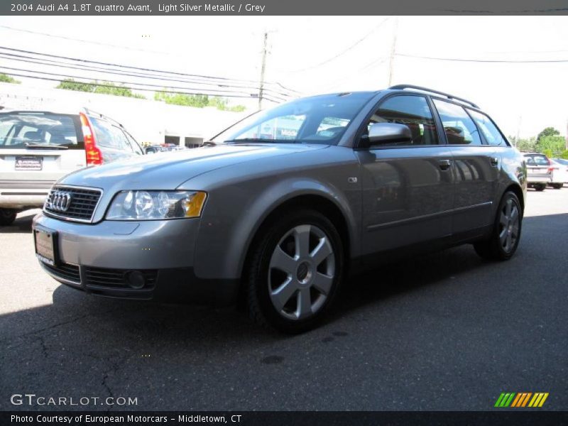 Light Silver Metallic / Grey 2004 Audi A4 1.8T quattro Avant