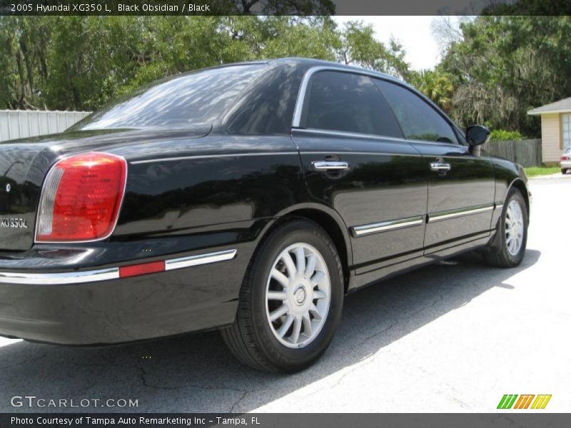 Black Obsidian / Black 2005 Hyundai XG350 L