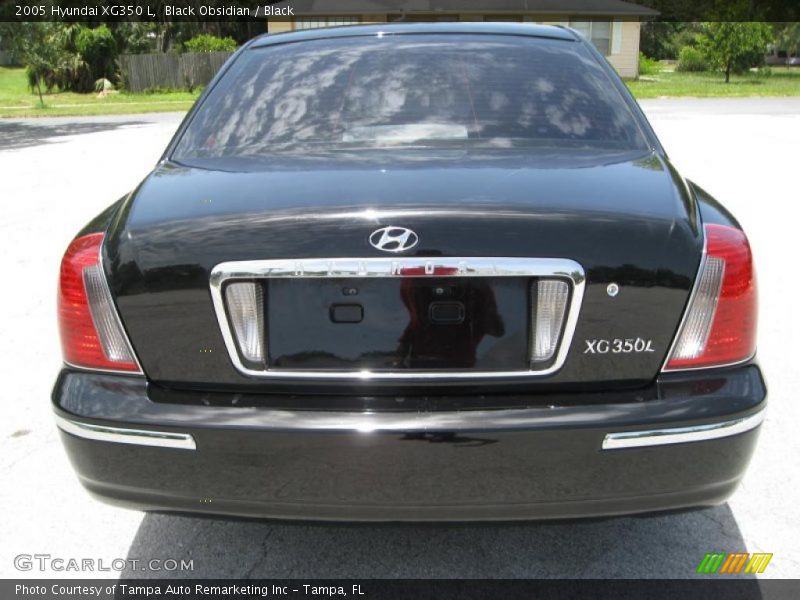 Black Obsidian / Black 2005 Hyundai XG350 L