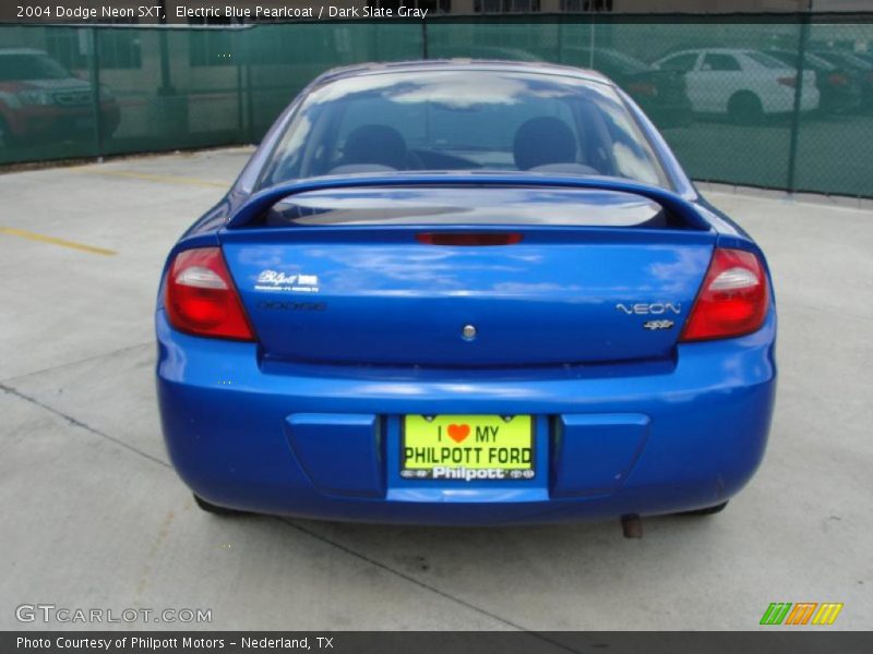 Electric Blue Pearlcoat / Dark Slate Gray 2004 Dodge Neon SXT