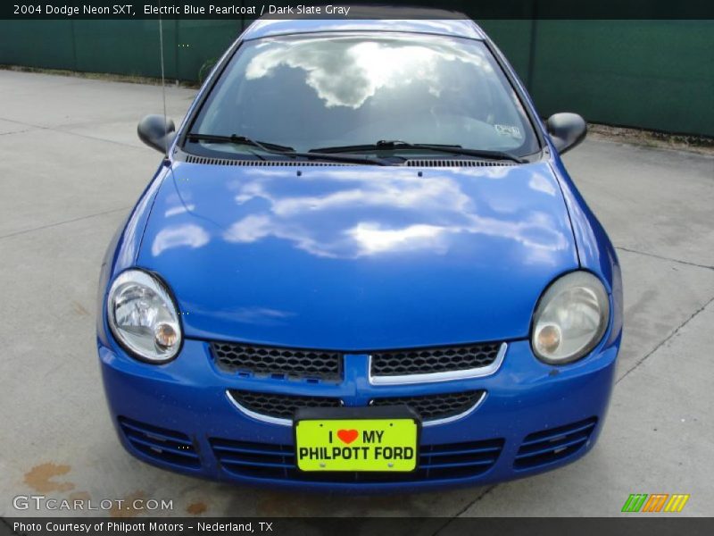 Electric Blue Pearlcoat / Dark Slate Gray 2004 Dodge Neon SXT