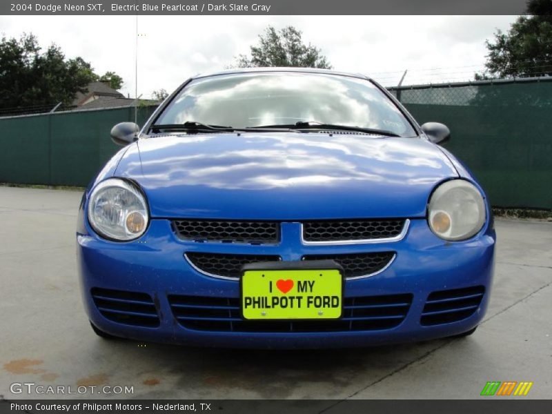 Electric Blue Pearlcoat / Dark Slate Gray 2004 Dodge Neon SXT