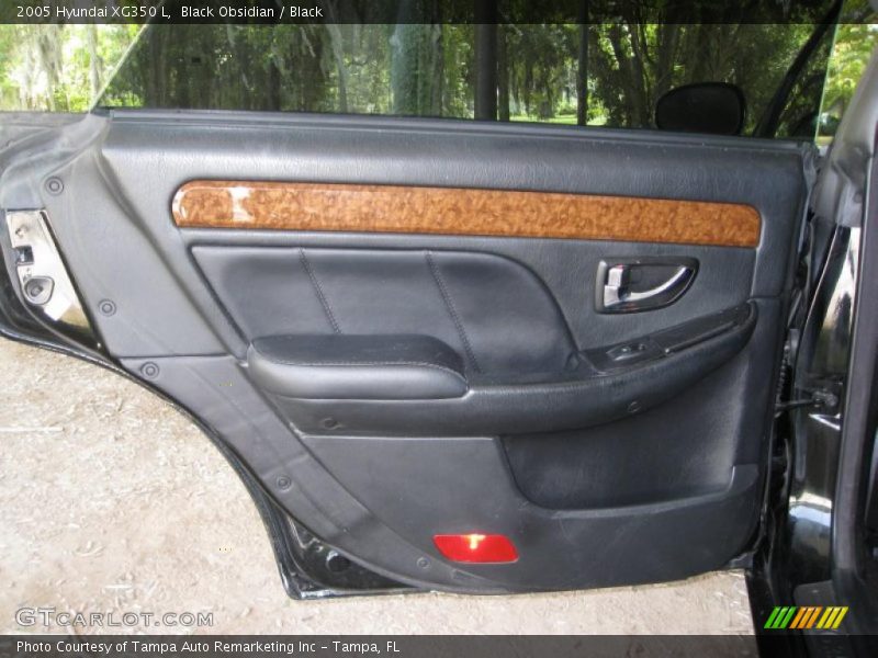 Black Obsidian / Black 2005 Hyundai XG350 L