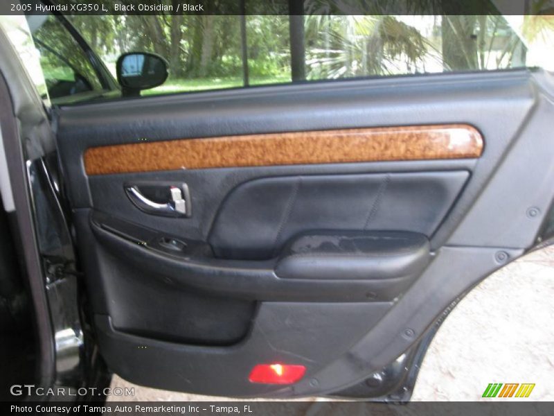 Black Obsidian / Black 2005 Hyundai XG350 L