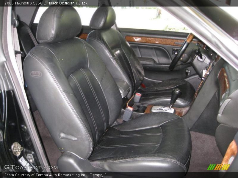 Black Obsidian / Black 2005 Hyundai XG350 L