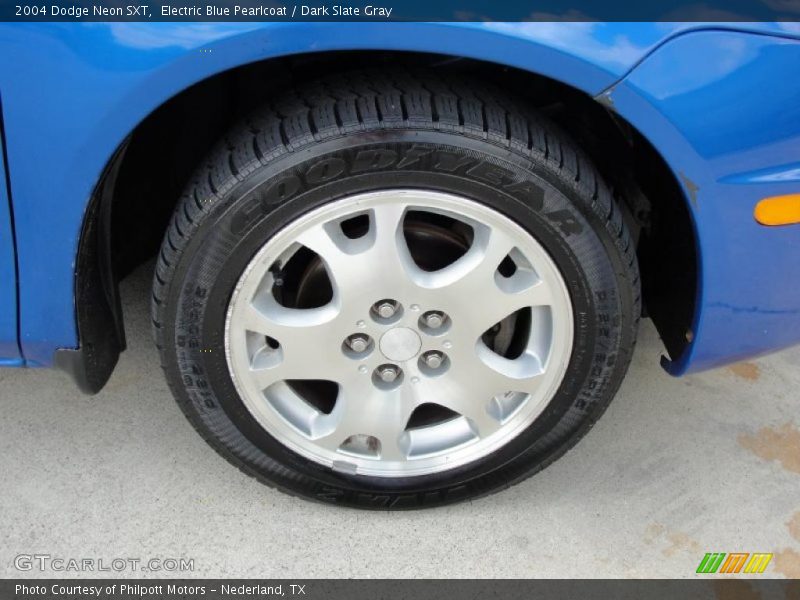 Electric Blue Pearlcoat / Dark Slate Gray 2004 Dodge Neon SXT