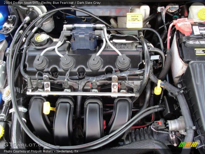 Electric Blue Pearlcoat / Dark Slate Gray 2004 Dodge Neon SXT