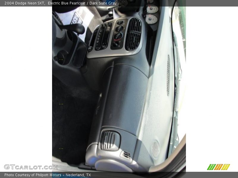 Electric Blue Pearlcoat / Dark Slate Gray 2004 Dodge Neon SXT