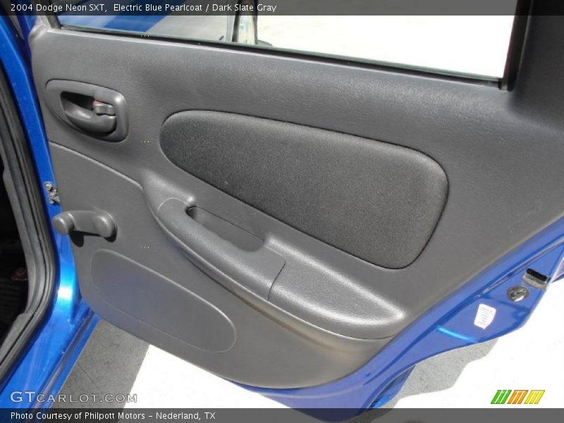 Electric Blue Pearlcoat / Dark Slate Gray 2004 Dodge Neon SXT