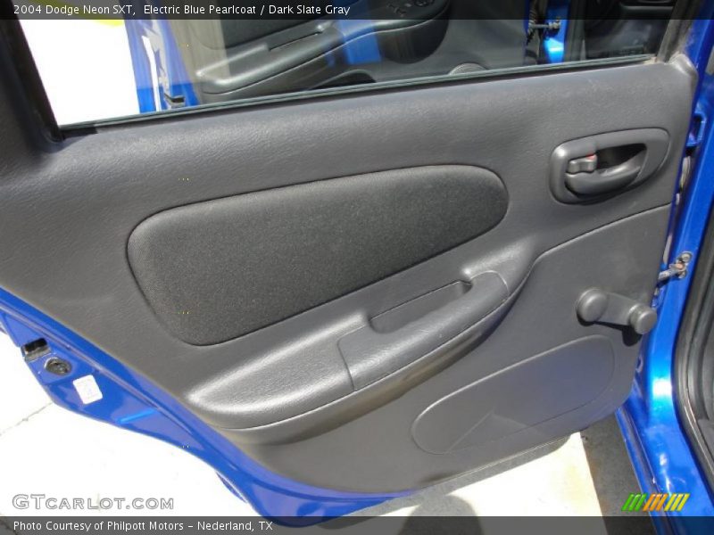 Electric Blue Pearlcoat / Dark Slate Gray 2004 Dodge Neon SXT