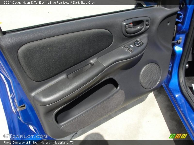 Electric Blue Pearlcoat / Dark Slate Gray 2004 Dodge Neon SXT