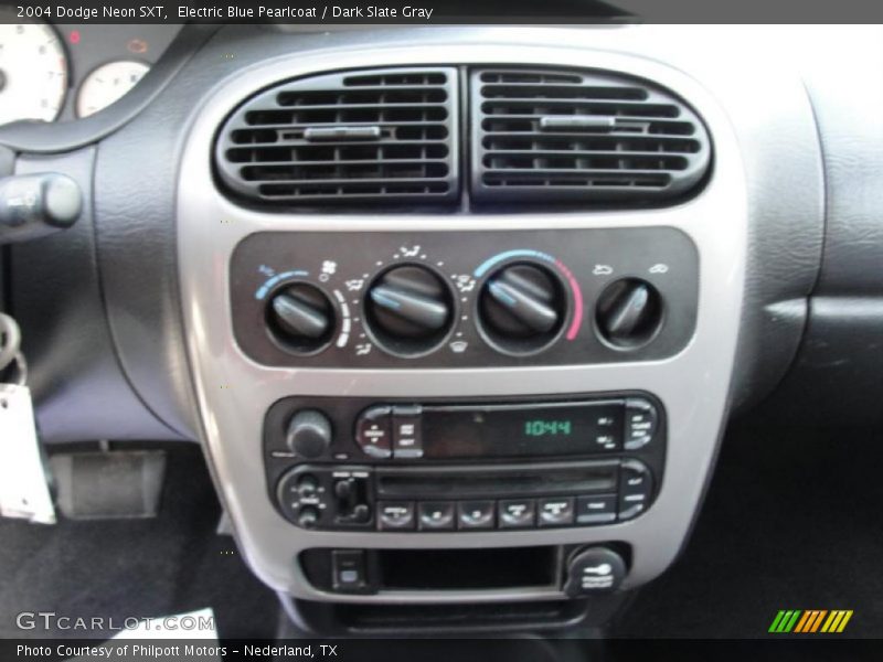 Electric Blue Pearlcoat / Dark Slate Gray 2004 Dodge Neon SXT