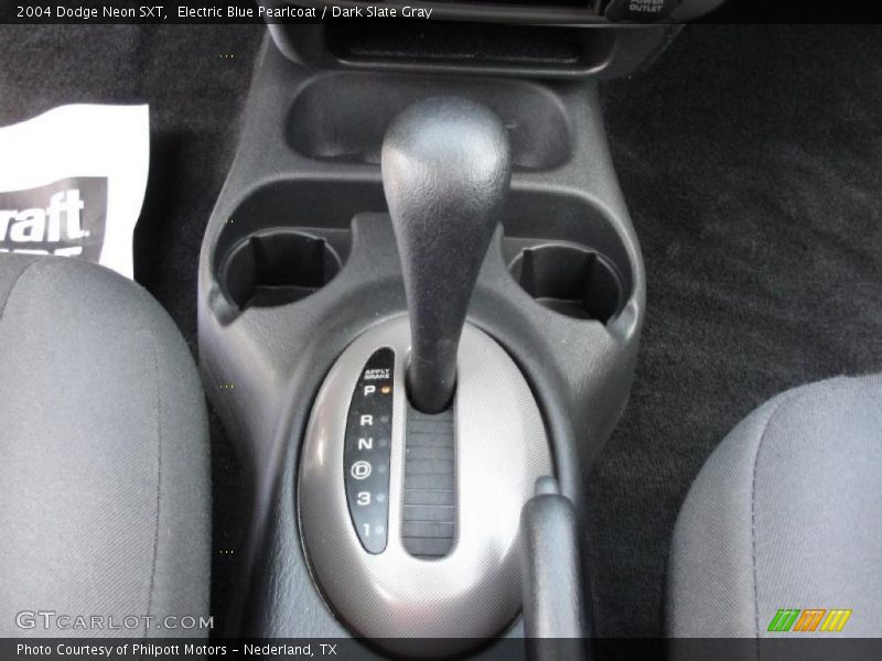 Electric Blue Pearlcoat / Dark Slate Gray 2004 Dodge Neon SXT