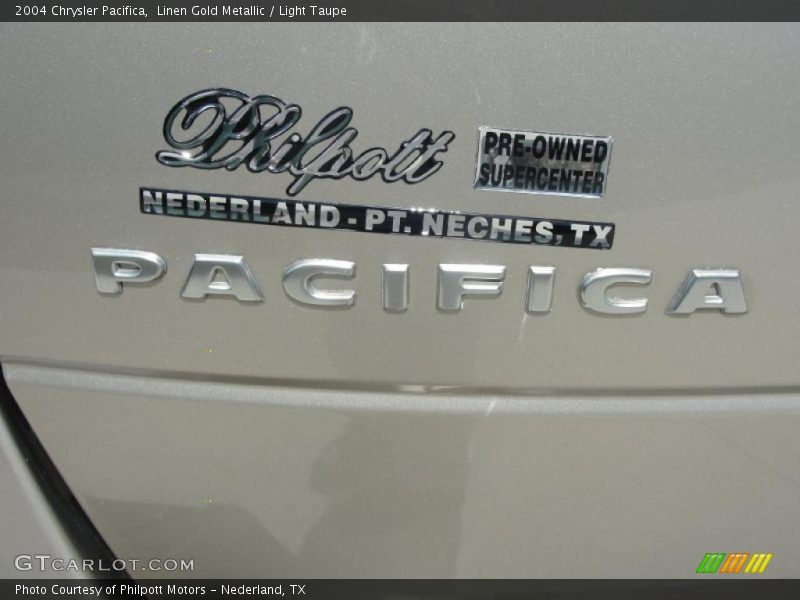 Linen Gold Metallic / Light Taupe 2004 Chrysler Pacifica
