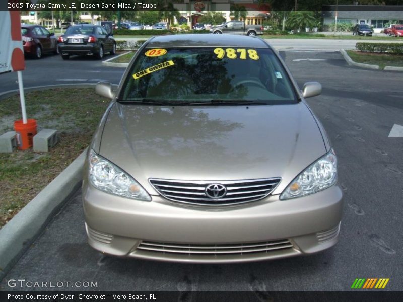 Desert Sand Mica / Taupe 2005 Toyota Camry LE