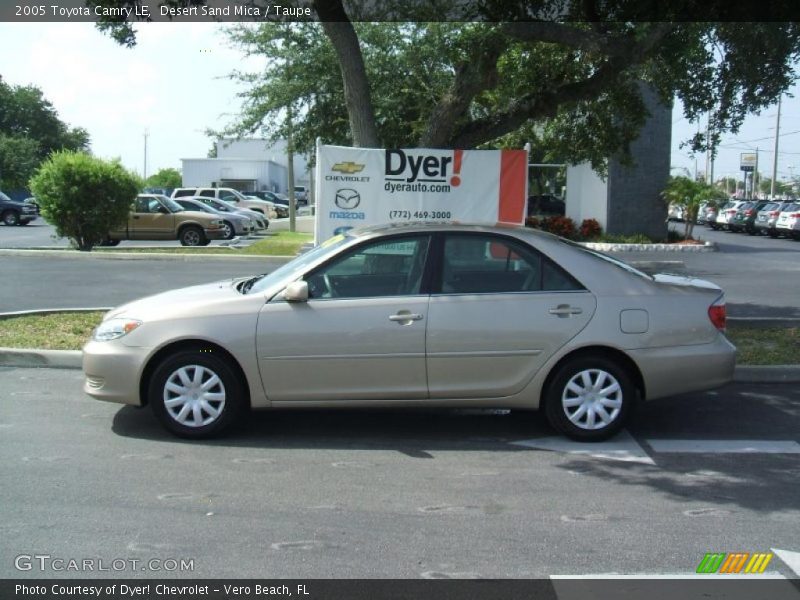Desert Sand Mica / Taupe 2005 Toyota Camry LE