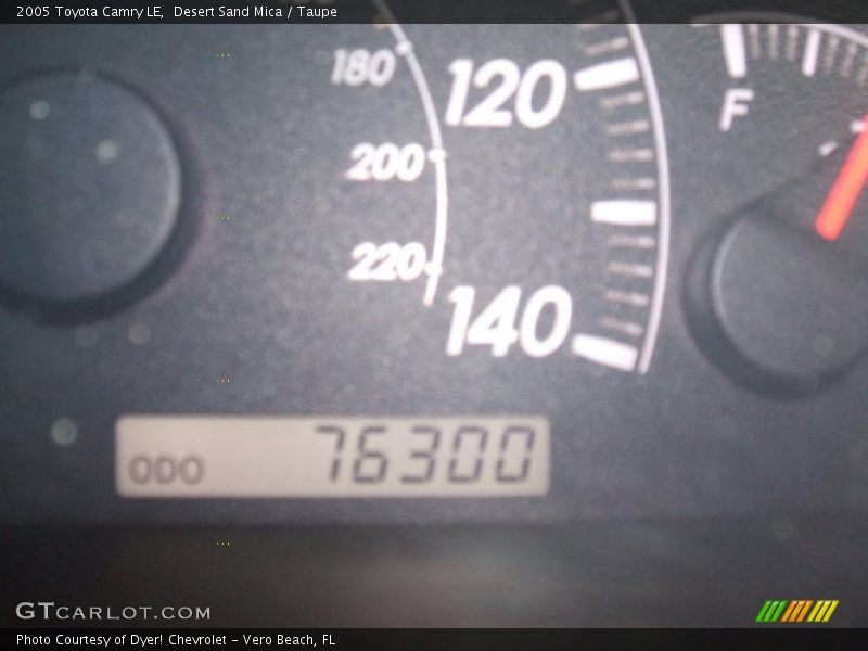 Desert Sand Mica / Taupe 2005 Toyota Camry LE