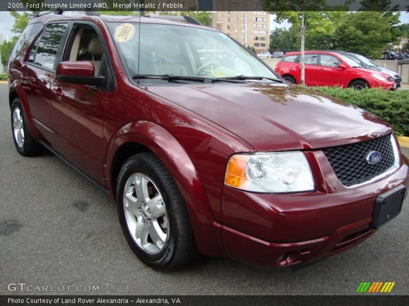 Merlot Metallic / Pebble 2005 Ford Freestyle Limited AWD