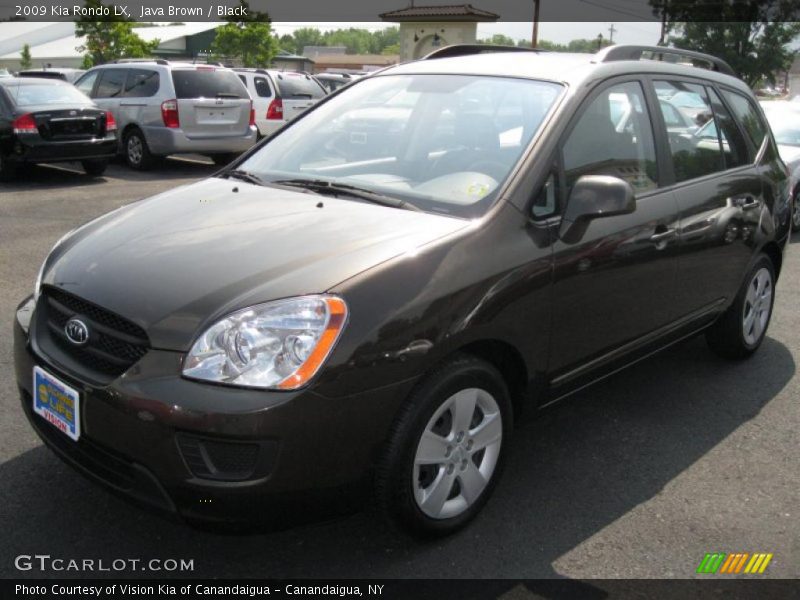 Java Brown / Black 2009 Kia Rondo LX