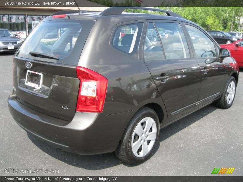 Java Brown / Black 2009 Kia Rondo LX