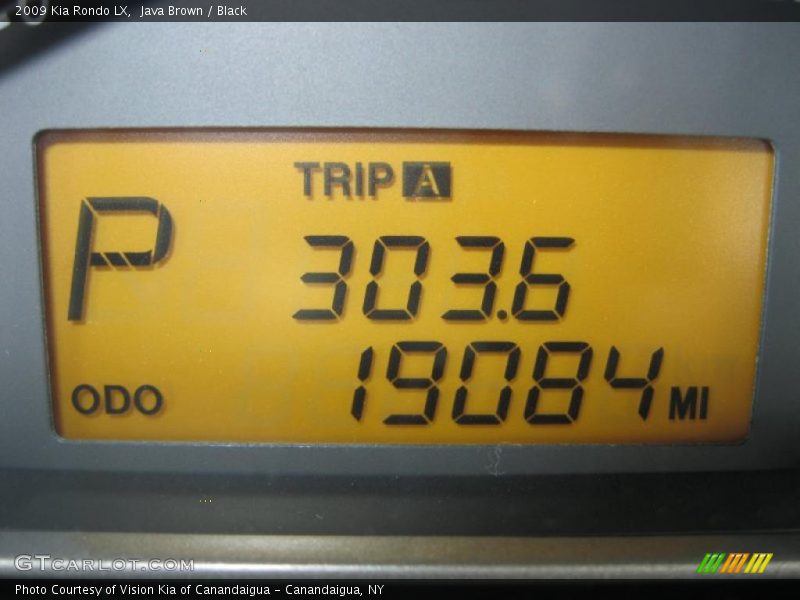 Java Brown / Black 2009 Kia Rondo LX