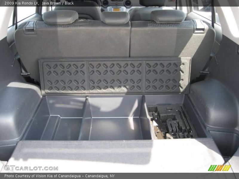 Java Brown / Black 2009 Kia Rondo LX