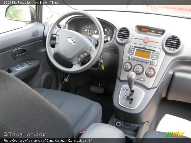 Java Brown / Black 2009 Kia Rondo LX