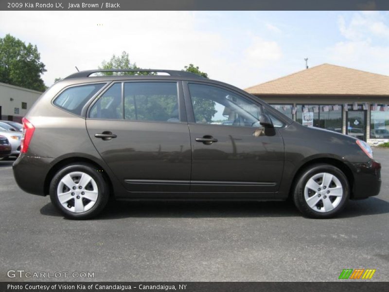 Java Brown / Black 2009 Kia Rondo LX