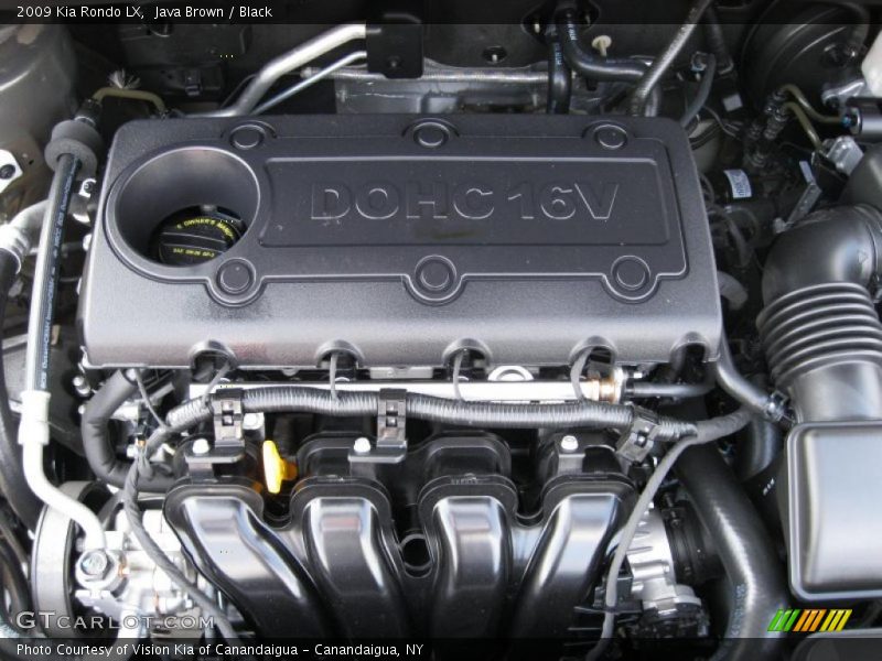 Java Brown / Black 2009 Kia Rondo LX