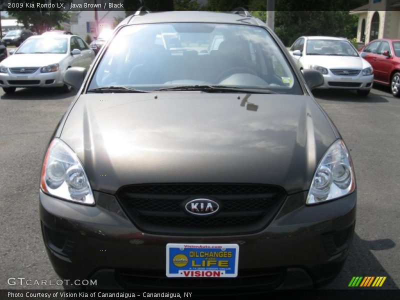 Java Brown / Black 2009 Kia Rondo LX