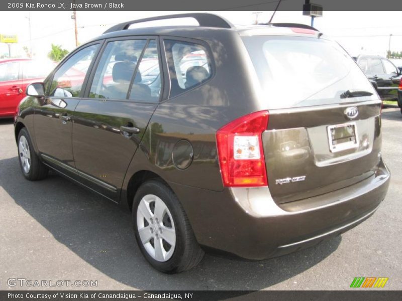 Java Brown / Black 2009 Kia Rondo LX