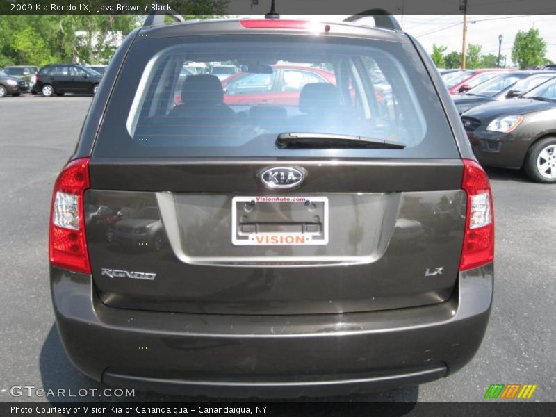 Java Brown / Black 2009 Kia Rondo LX