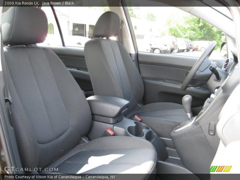 Java Brown / Black 2009 Kia Rondo LX