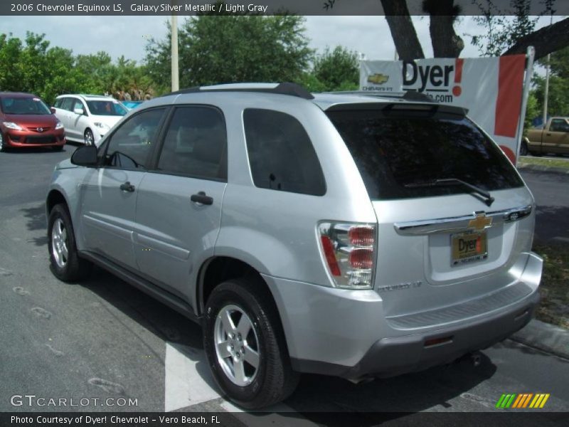 Galaxy Silver Metallic / Light Gray 2006 Chevrolet Equinox LS